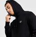 Fred Perry Badge Overhead Hoodie Black